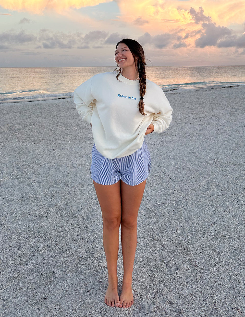 No Fear in Love Unisex Crewneck