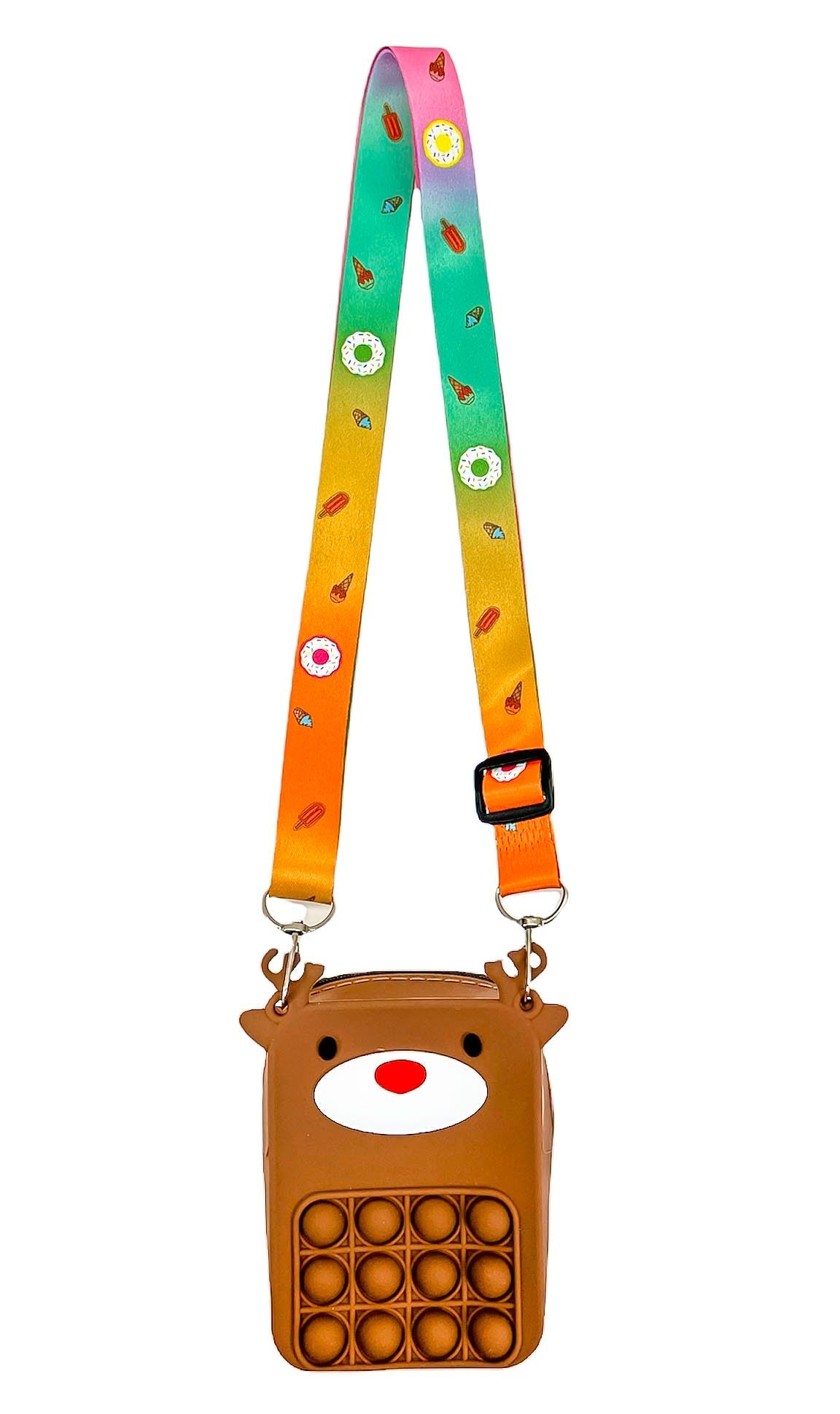 Pop-it Bubble Fidget Handbag for Kids- Random Style