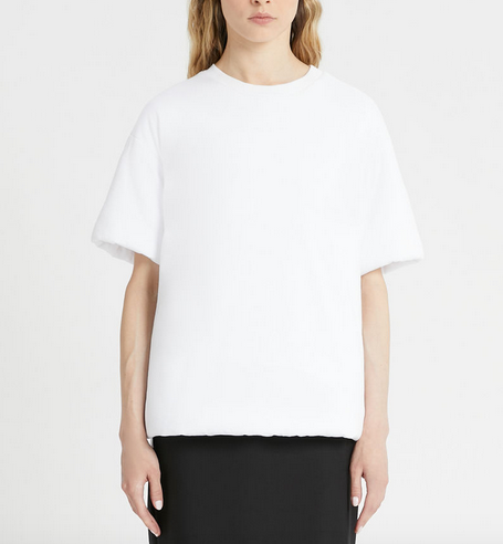 Sportmax Re Padded white T-shirt