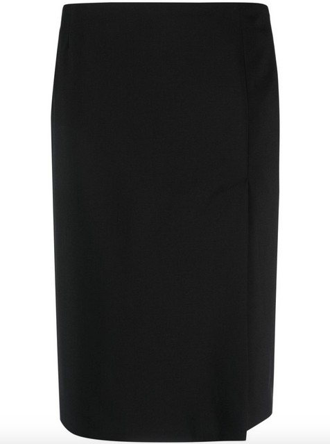 Sportmax Belgio Black Pencil Skirt