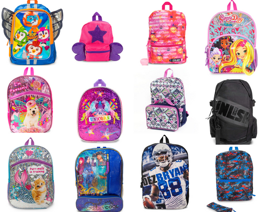 School Backpack with Free Crayola Set