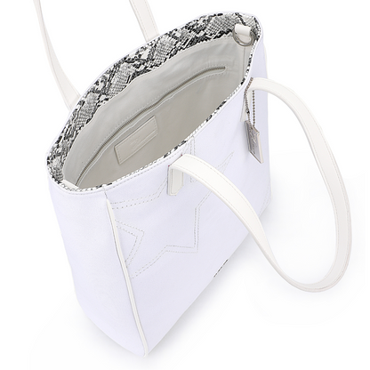 ANGELICA BAG - WHITE CHEETAH