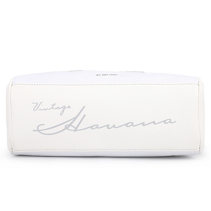 ANGELICA BAG - WHITE RHINESTONE