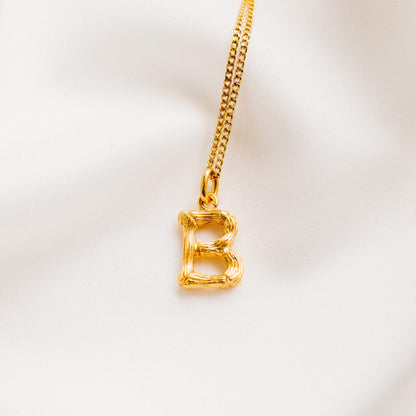 Vintage Mini Alphabet Necklace