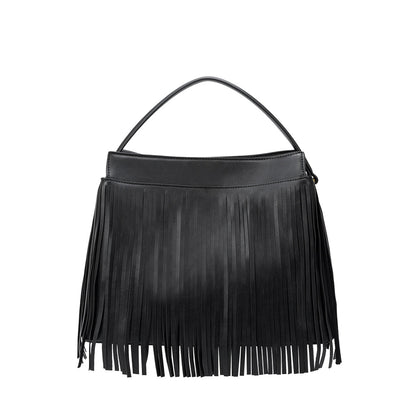 Anne Black Recycled Vegan Top Handle Bag