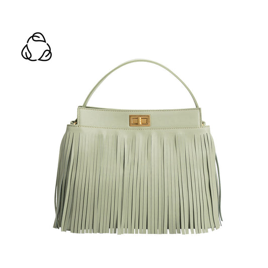 Anne Mint Recycled Vegan Top Handle Bag