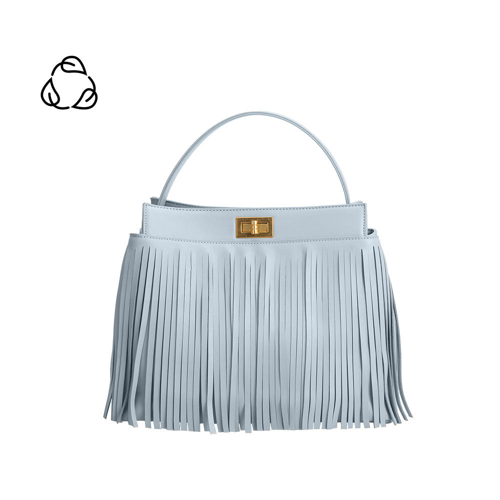 Anne Sky Recycled Vegan Top Handle Bag