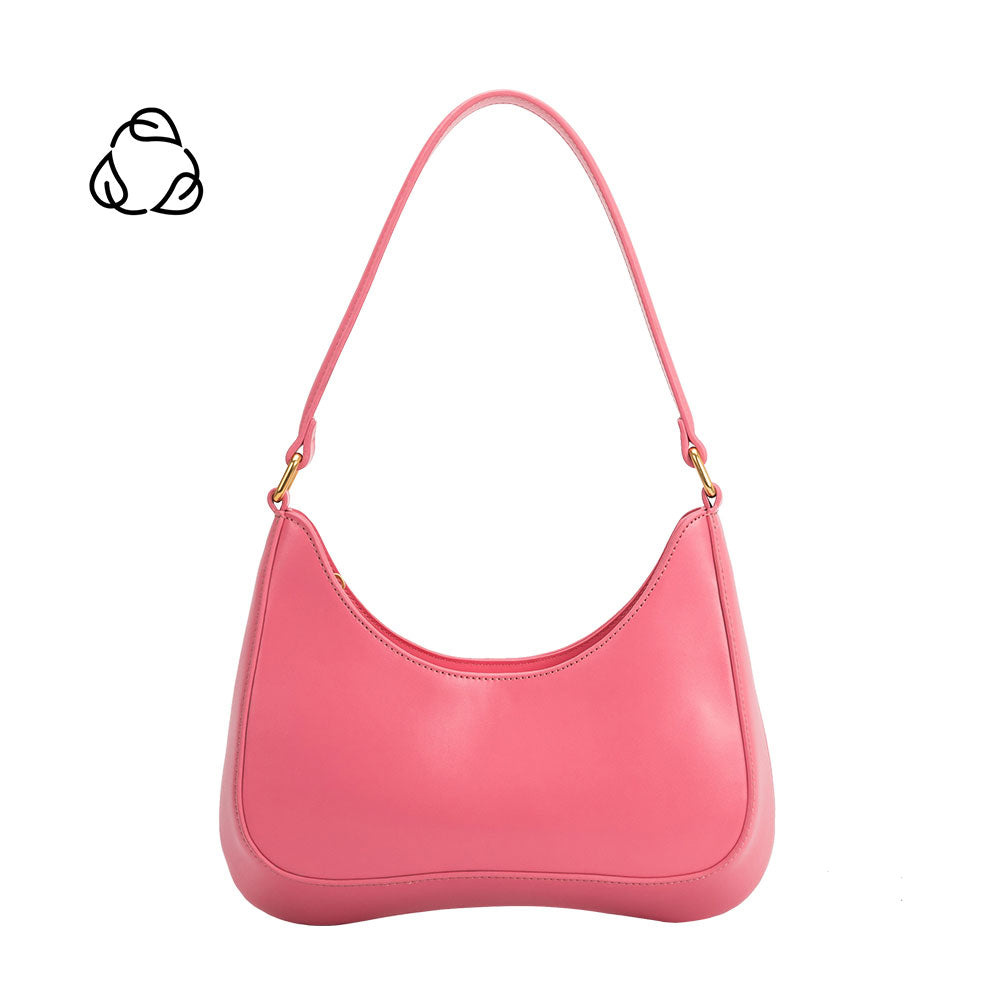 Yvonne Pink Small Recycled Vegan Shoulder Bag