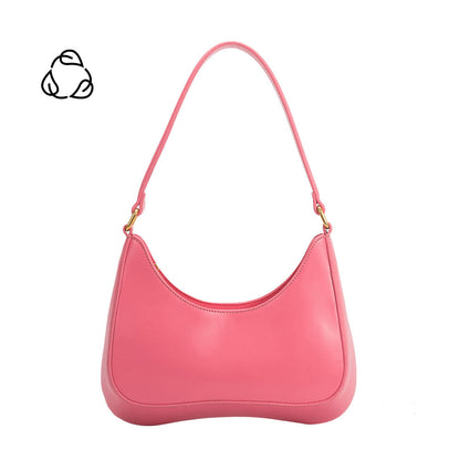 Yvonne Pink Small Recycled Vegan Shoulder Bag