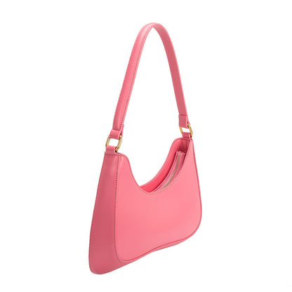 Yvonne Pink Small Recycled Vegan Shoulder Bag