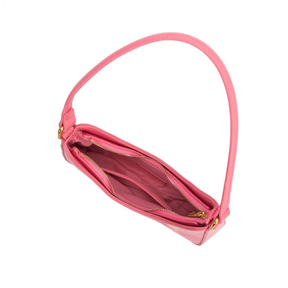 Yvonne Pink Small Recycled Vegan Shoulder Bag