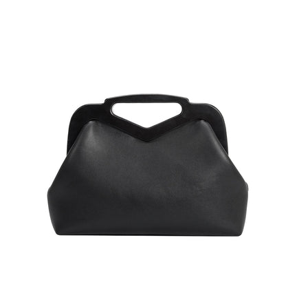 Angie Black Small Crossbody Bag
