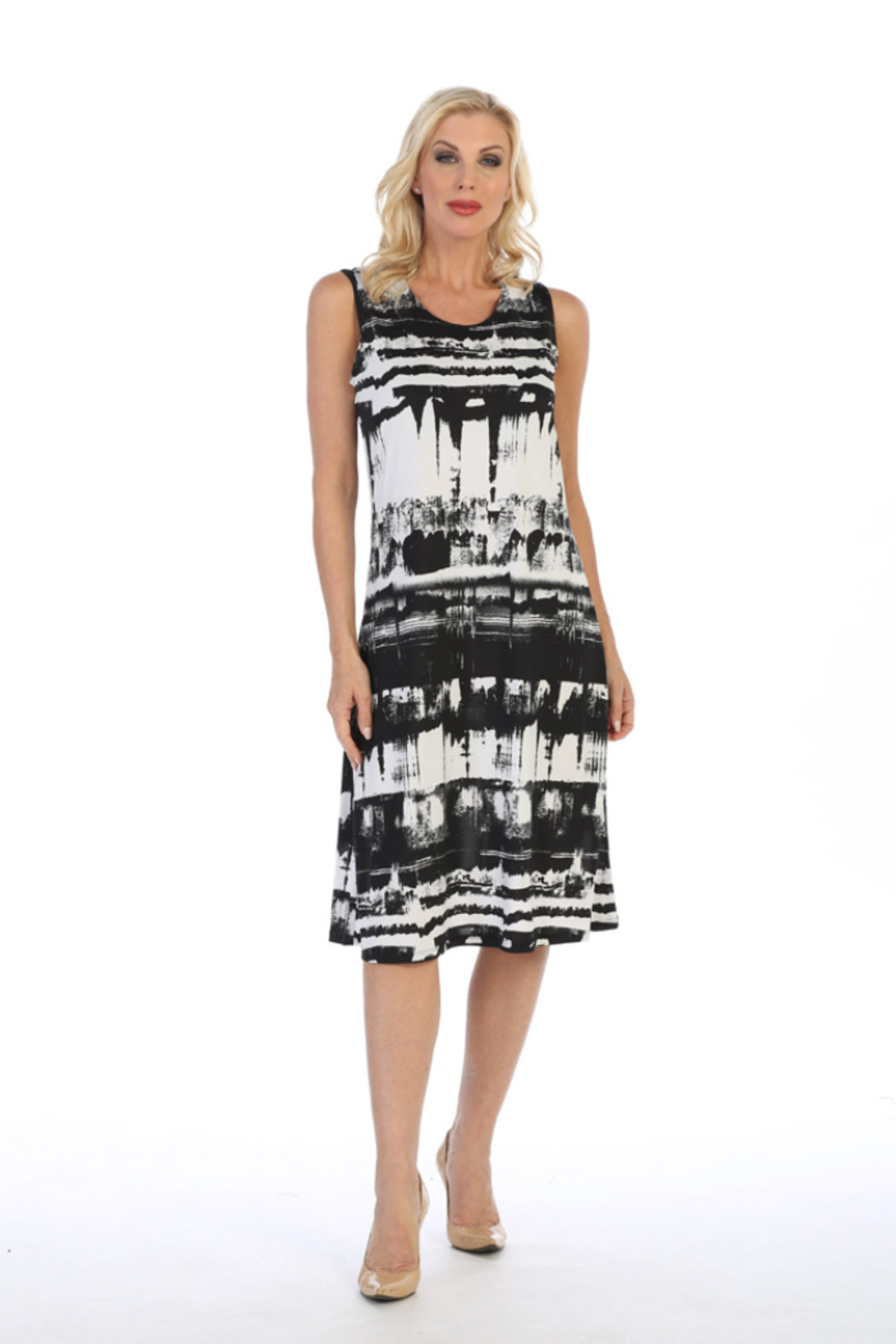 Abstract Tank Dress
