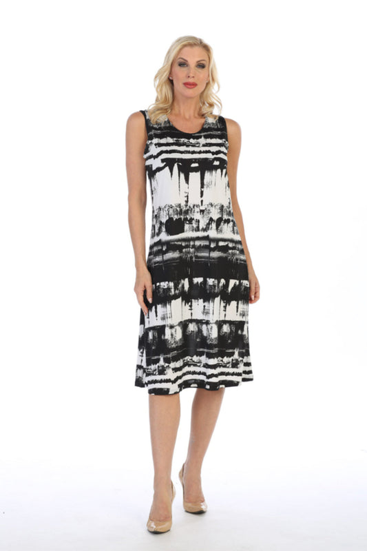 Abstract Tank Dress