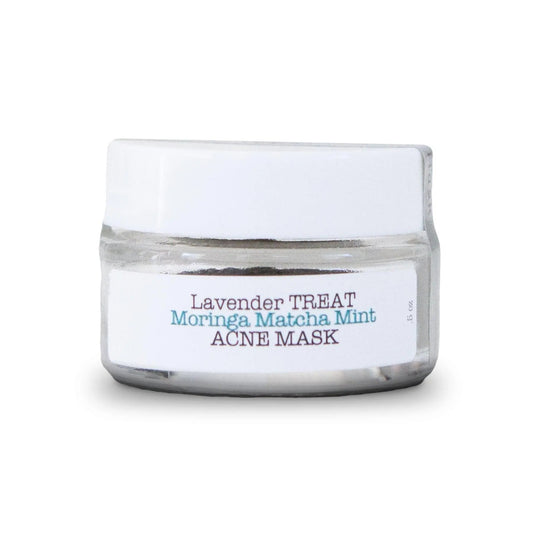 Acne Facial Mask with Lavender, Moringa, Matcha & Mint