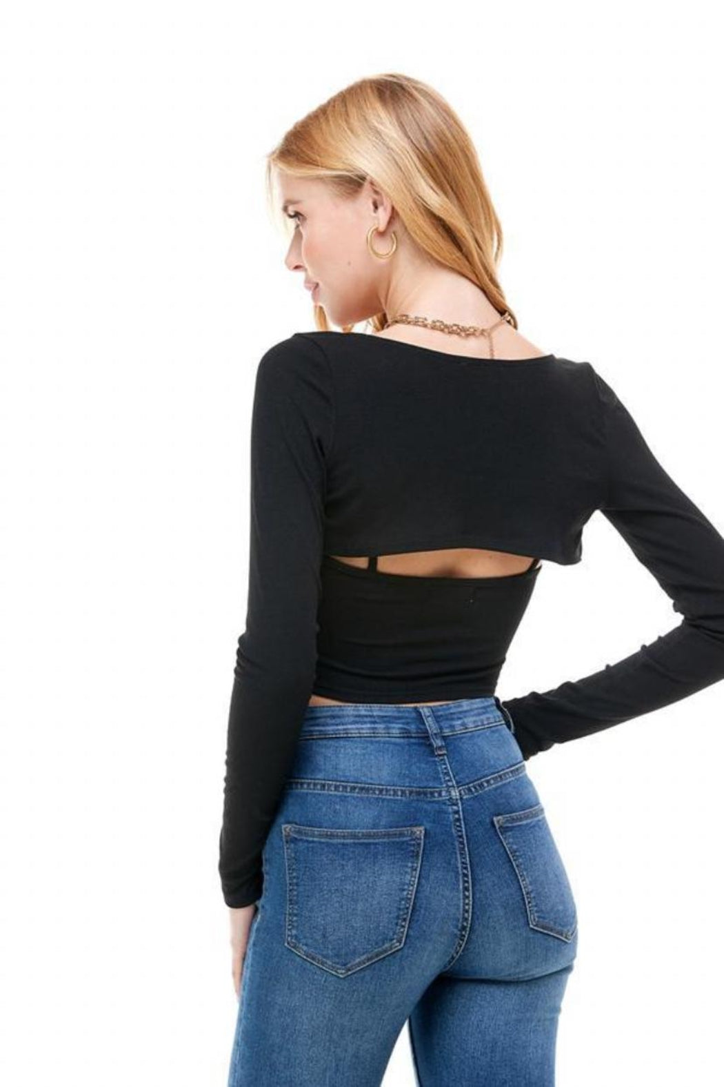 Twofer Crop Top