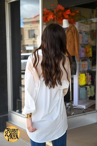 Adalyn Button Down Top