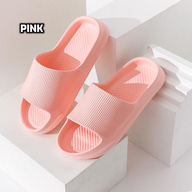 Unisex Minimalist Textured Cloud Slippers - 4 Colors