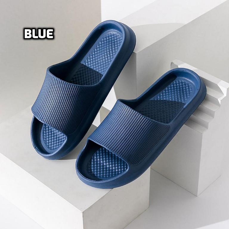 Unisex Minimalist Textured Cloud Slippers - 4 Colors