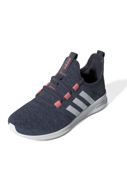 Adidas Girls Cloudfoam Pure K 2.0 in Shadow Navy/ Future White/ Acid Red