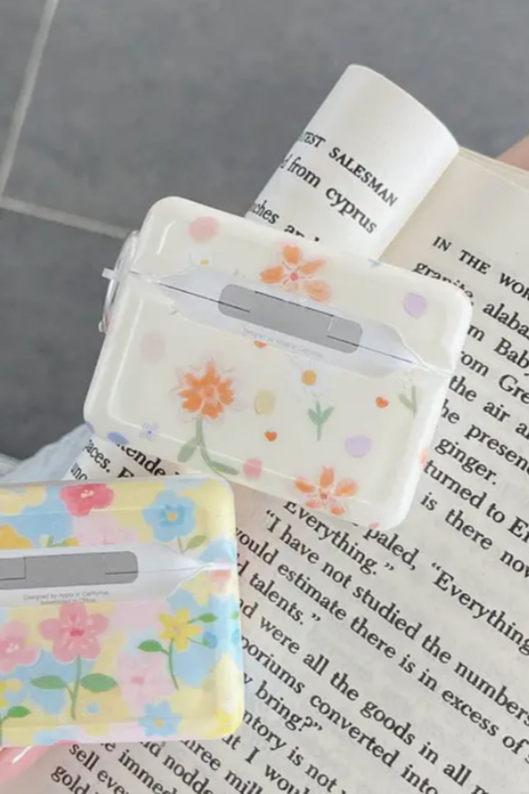 AirPods Floral Shell Case for Apple AirPods 1/2/Pro