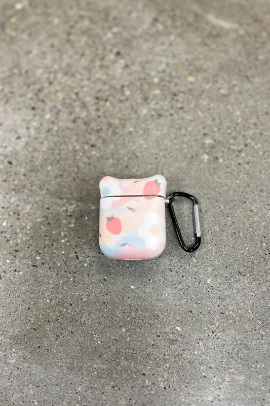 AirPods Flower Orange Case For AirPods 1/2