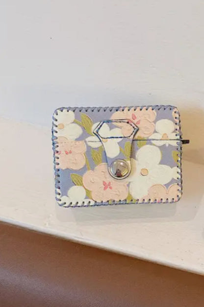 AirPods Leather Flower Case For Apple Airpods 1/2/3/Pro