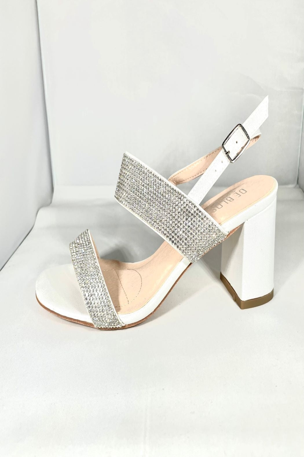 Alba Whiteshimmer Heel