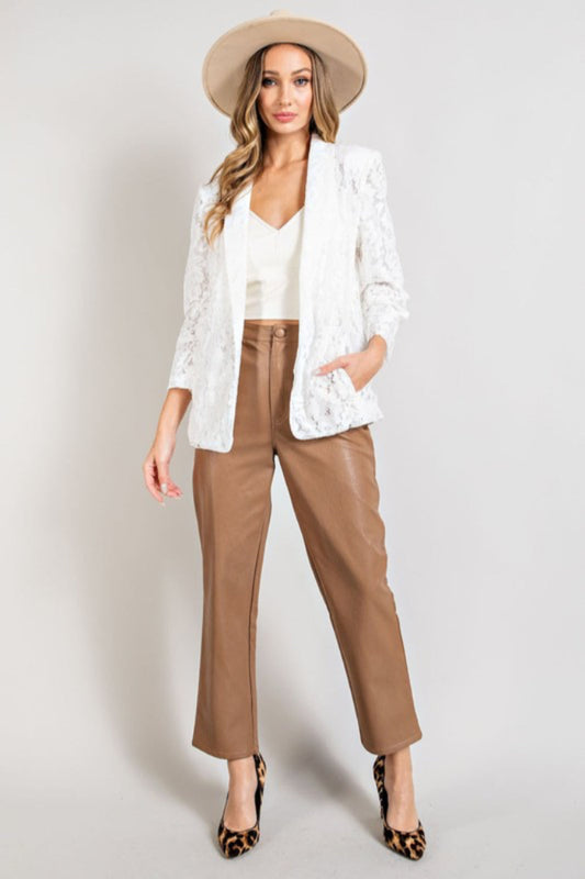 Allover Lace Blazer