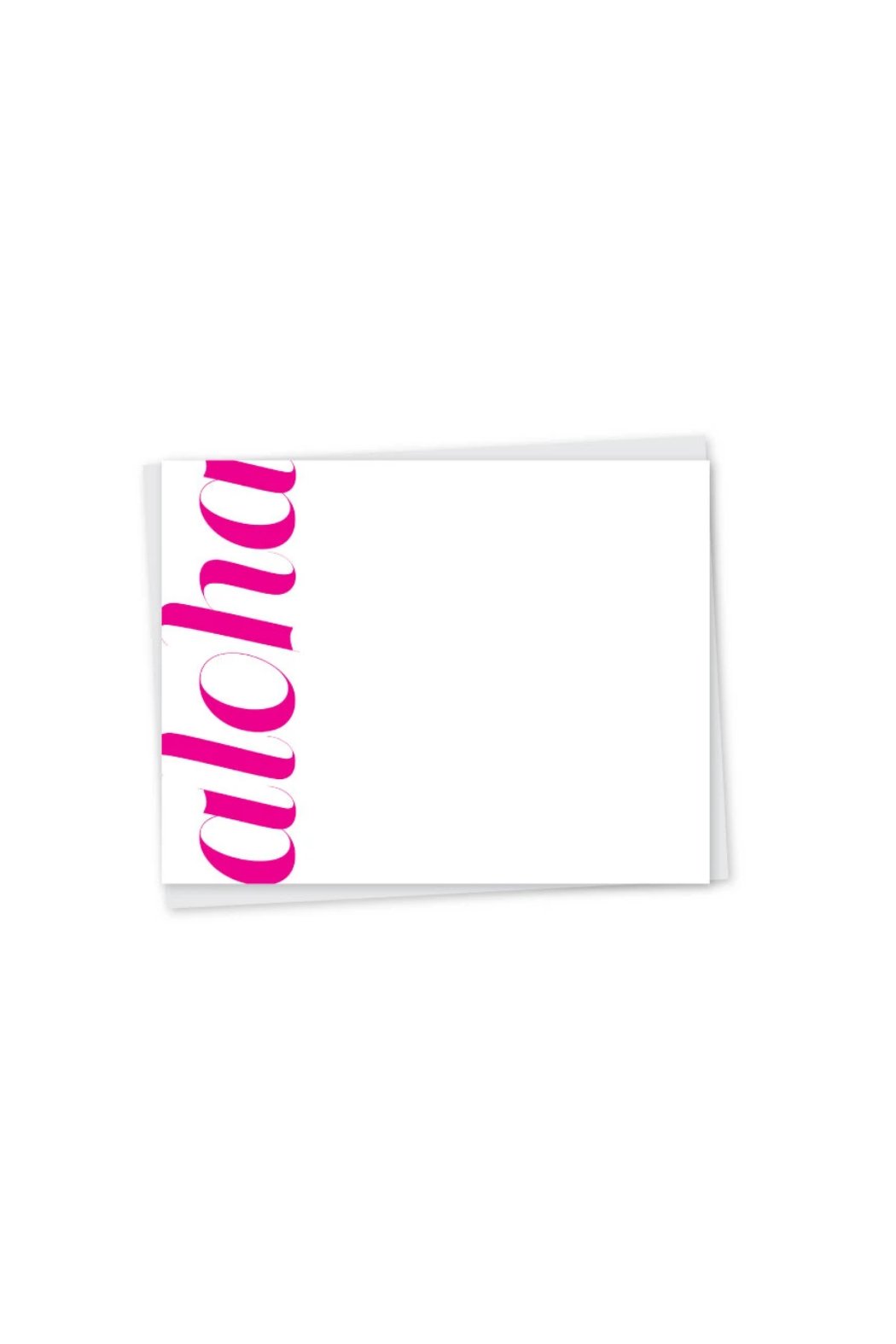 Aloha Letterpress Note Cards - Set of 6