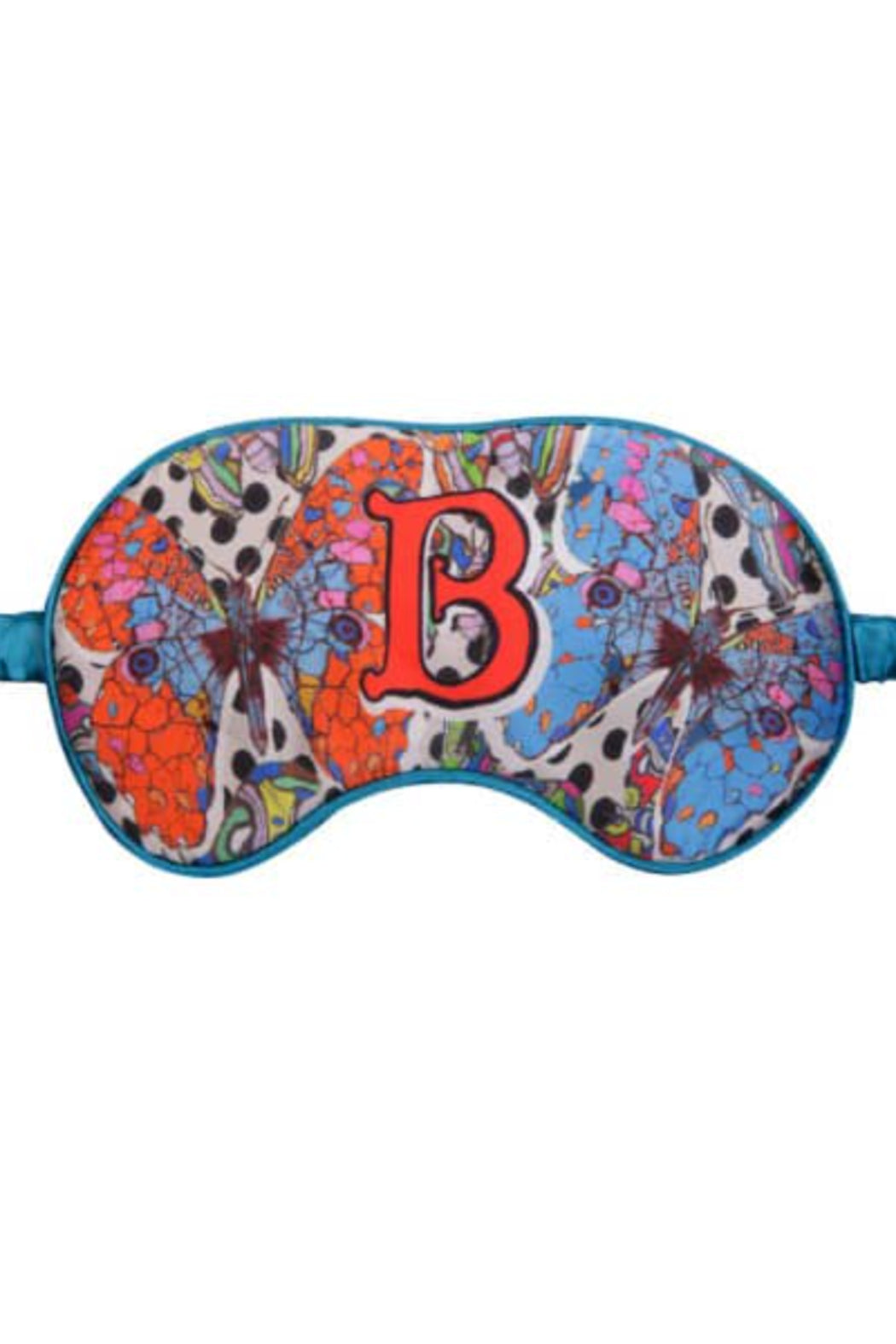 Alphabet Silk Eye Mask