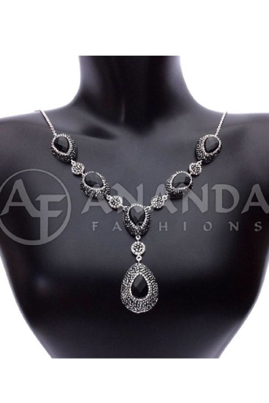 925silver Onyx Necklace