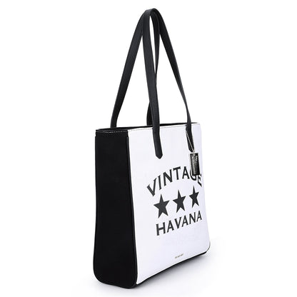 ANGELICA BAG - WHITE BLACK