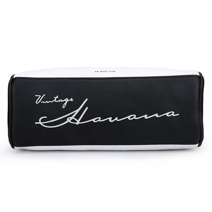 ANGELICA BAG - WHITE BLACK