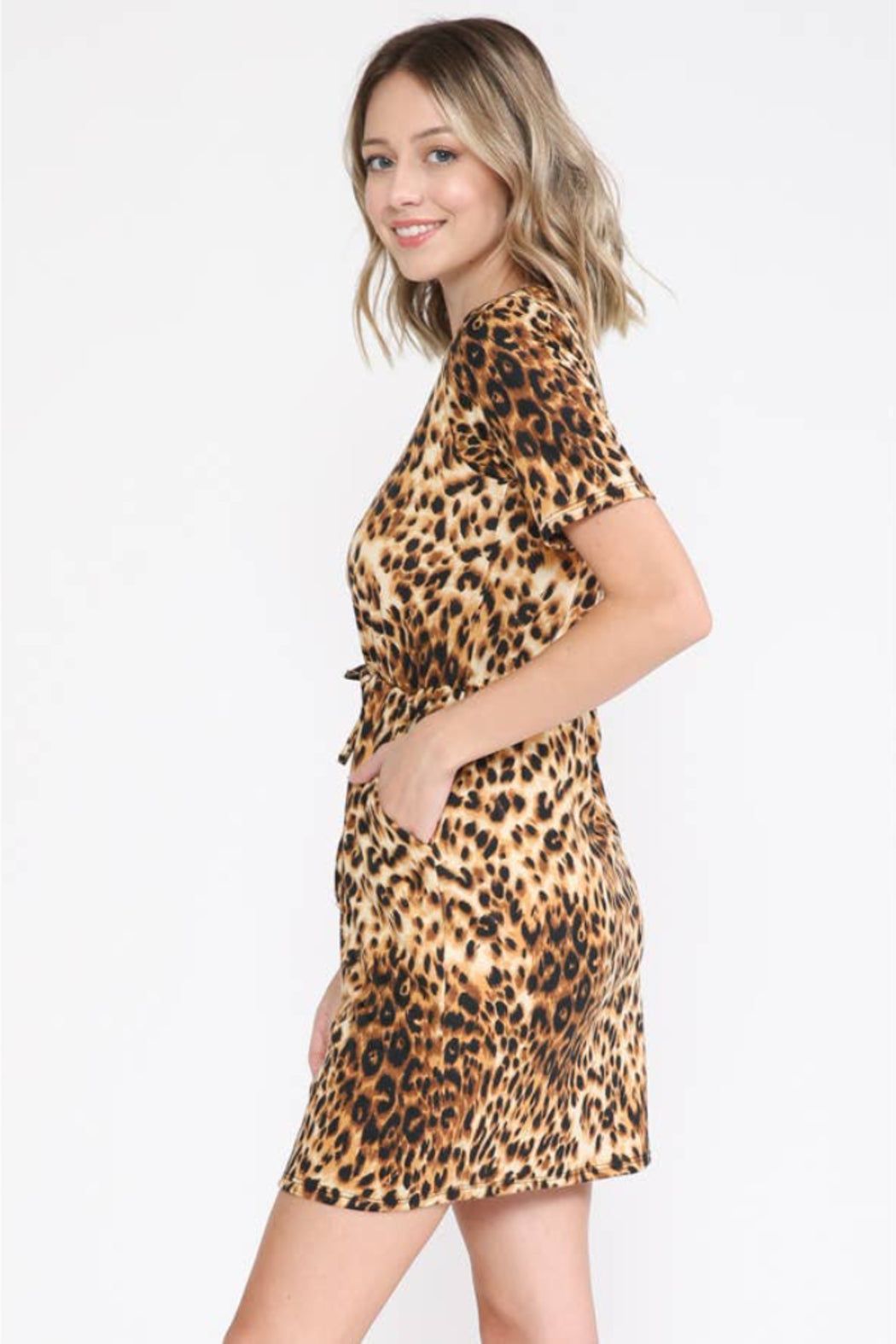 ANIMAL PRINT DRESS