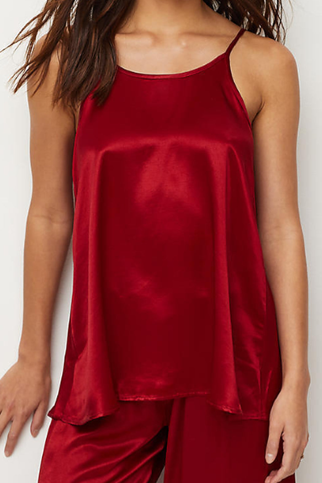 ANNE SATIN TANK/CAMISOLE