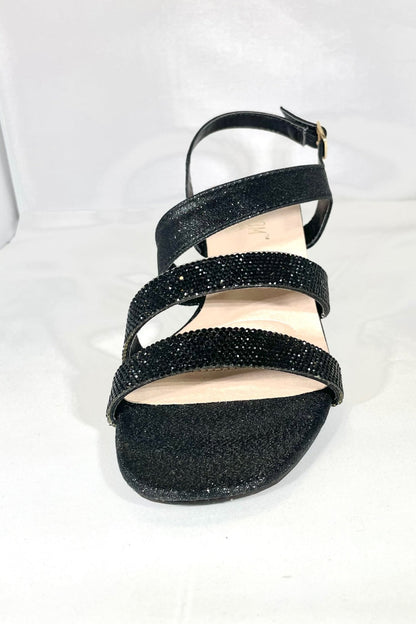 Annie Black Sparkle Heel