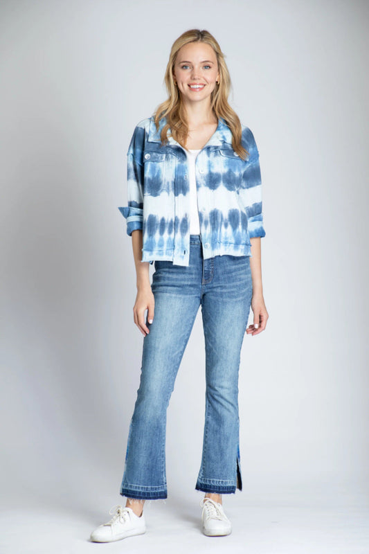 Tie Dye French Terry Jacket