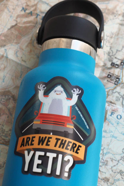 Are We There Yeti? Vinyl Sticker