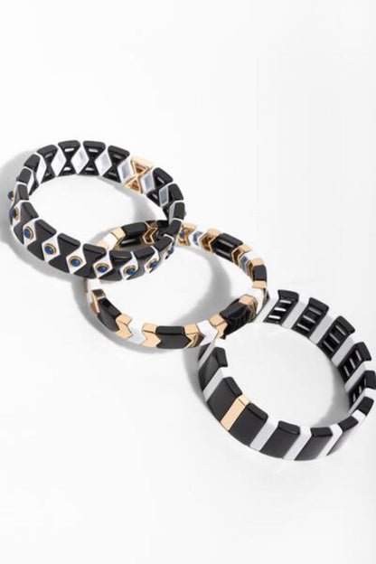 Art Deco Bracelet Set