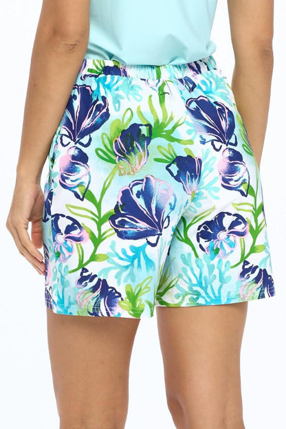 White Pull-On Shorts