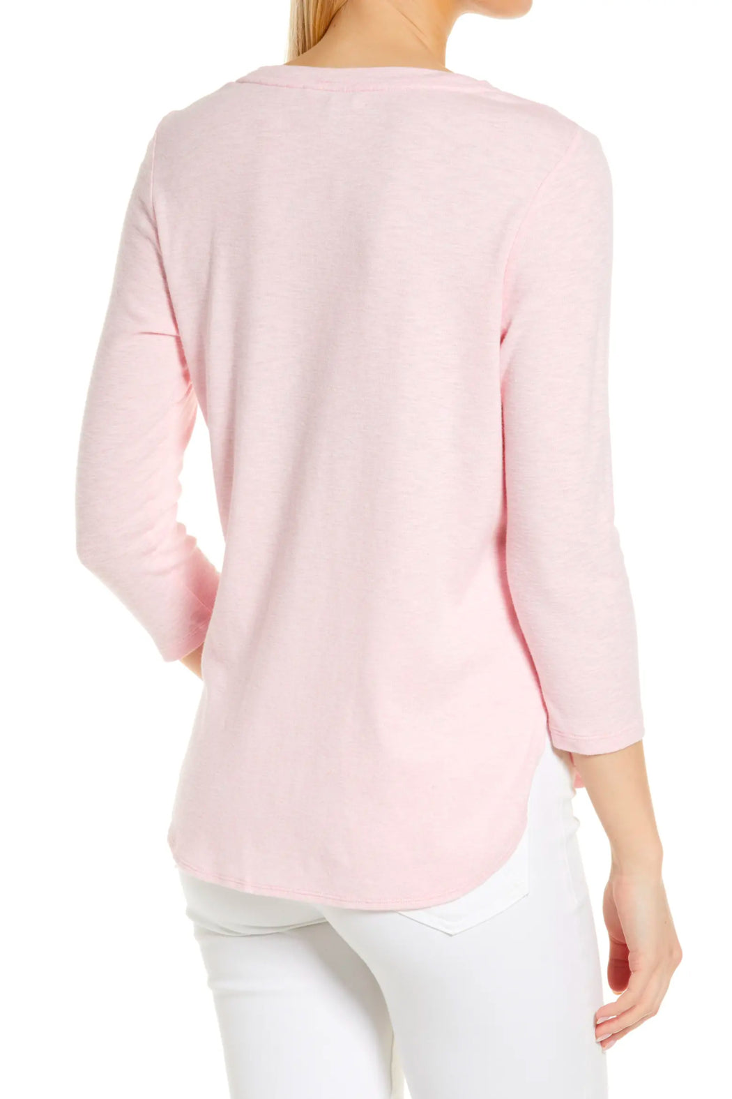 Ashby Rib 3/4 Sleeve T-Shirt