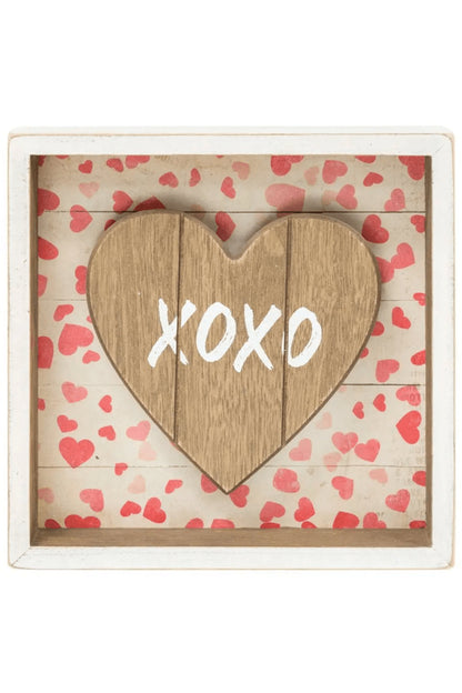 Assorted Be Mine Shadow Box Sign