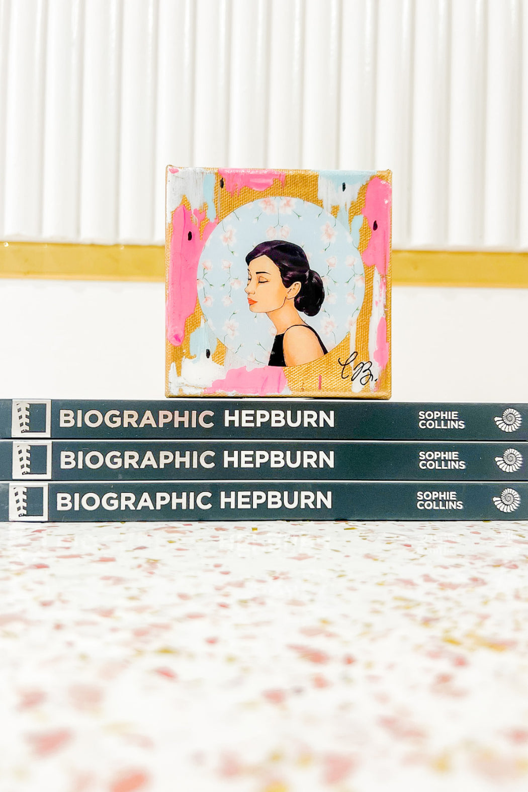 Audrey Hepburn Mini Canvas