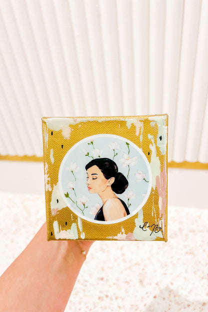 Audrey Hepburn Mini Canvas