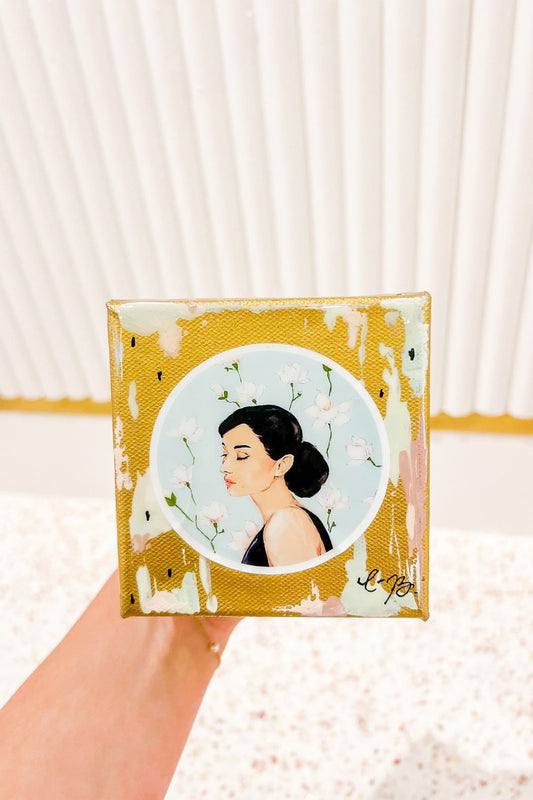 Audrey Hepburn Mini Canvas