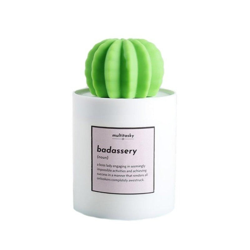 Badassery Cactus Humidifier Lamp