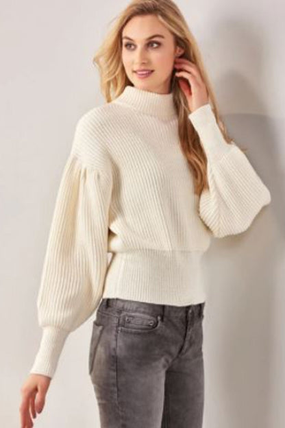 Balloon Sleeve Sweater