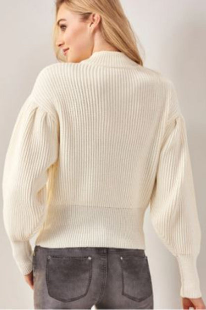 Balloon Sleeve Sweater