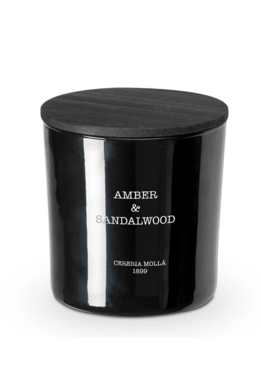 BASIL & MANDARIN BLACK 21OZ CANDLE